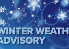 The next few days will be snowy, keep an eye on the weather.