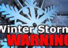 A winter storm warning is in effect for Lyon County from 7 p.m. Friday to 10 a.m. Saturday. 